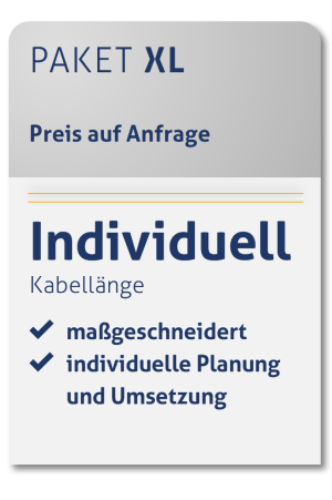Innenhausverkabelung individuell