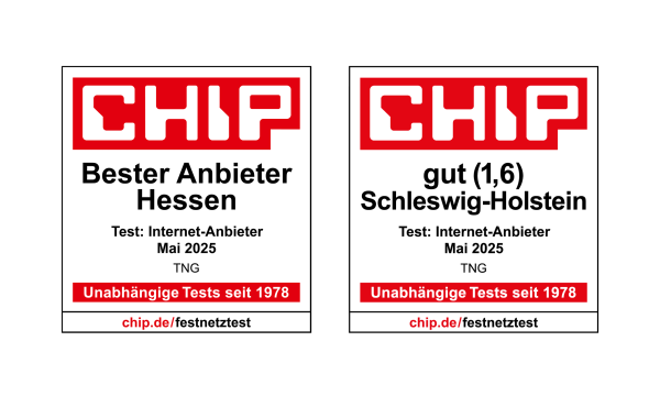Ansicht der CHIP-Siegel vom Mai 2025